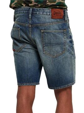 Shorts Superdry Conor Denim Uomo