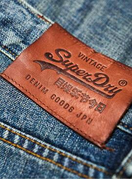 Shorts Superdry Conor Denim Uomo