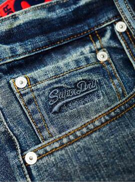 Shorts Superdry Conor Denim Uomo