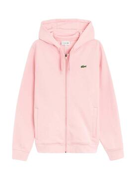 Giacca Tuta sportiva Lacoste SH1551 Rosa per Uomo
