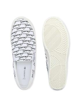 Sneaker Lacoste Jump Serve Slip Biancos Uomo