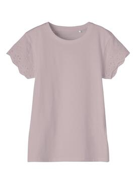 T-Shirt Name It Faie Viola per Bambina