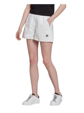 Shorts Adidas Originals Bianco per Donna