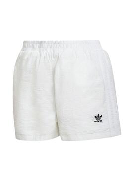 Shorts Adidas Originals Bianco per Donna