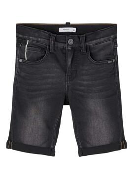 Bermuda Denim Name It Theo Classe Nero per Bambino