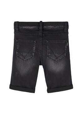 Bermuda Denim Name It Theo Classe Nero per Bambino