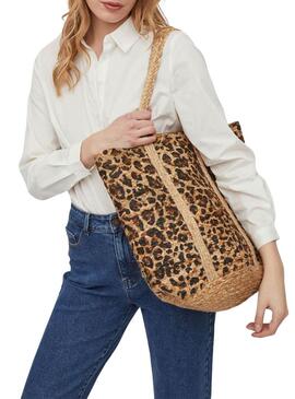 Borsa Vila Belia Shopper Marrone Donna