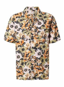 Camicia Levis Camper Bello Flora Sstampata Uomo