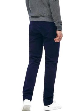 Pantaloni Lacoste HH9553 Blu Navy Uomo