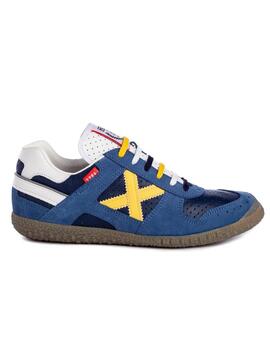 Sneaker Munich Goal 1546 Blu Navy Uomo