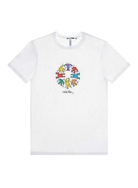 T-Shirt Antony Morato Ketih Haring Bianco Uomo