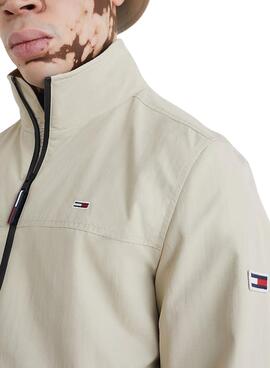 Giubbotto Tommy Jeans Bomber Stagionale Beige Uomo