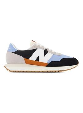 Sneaker New Balance 237 Nero e Blu Uomo