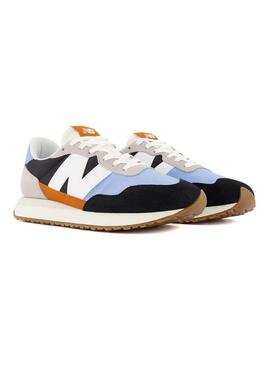 Sneaker New Balance 237 Nero e Blu Uomo