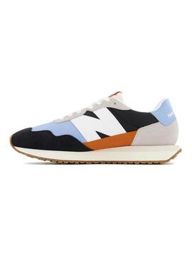 Sneaker New Balance 237 Nero e Blu Uomo