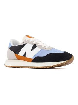 Sneaker New Balance 237 Nero e Blu Uomo