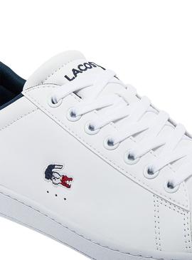 Sneaker Lacoste Carnaby Evo Biancos per Uomo