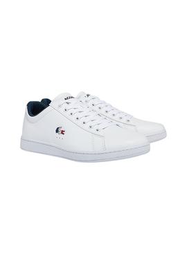 Sneaker Lacoste Carnaby Evo Biancos per Uomo