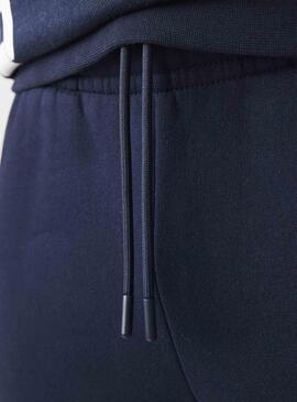 Pantaloni Jogger Lacoste Skinny Blu Navy per Uomo