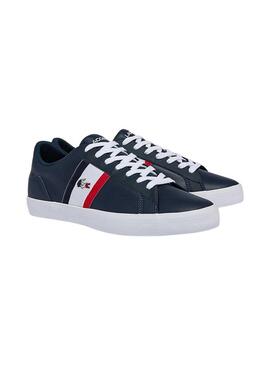 Sneaker Lacoste Lerond Tricolore Per Uomo