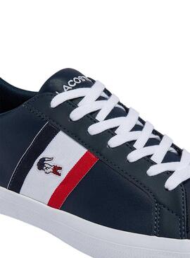 Sneaker Lacoste Lerond Tricolore Per Uomo