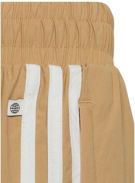 Pantalonies Adidas Woven Block Beige Per Bambina