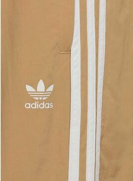 Pantalonies Adidas Woven Block Beige Per Bambina