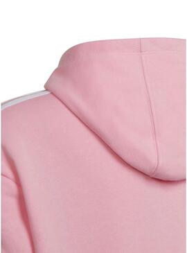 Felpa Adidas Cropped Adicolor Rosa Per Bambina