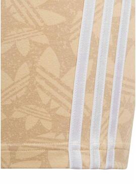 Leggings Adidas Ciclista Banana Beige Per Bambina