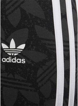 Leggings Adidas Trifoglio Ciclismo Nero Per Bambina