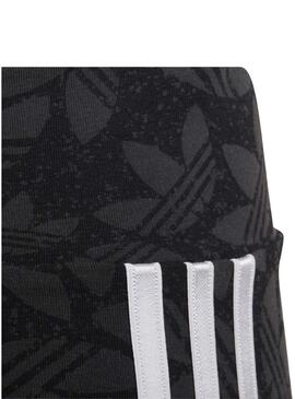 Leggings Adidas Trifoglio Ciclismo Nero Per Bambina