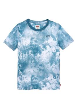 T-Shirt Levis Graphic Sstampata Blu Per Bambino