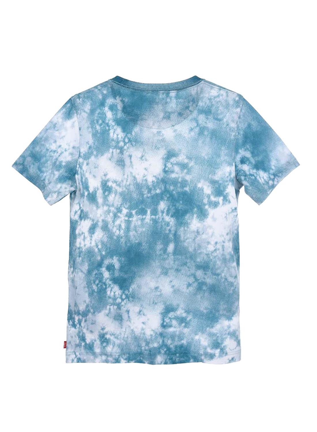 T-Shirt Levis Graphic Sstampata Blu Per Bambino