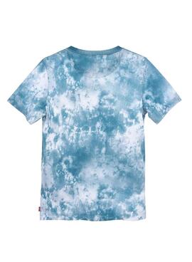 T-Shirt Levis Graphic Sstampata Blu Per Bambino