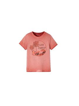 T-Shirt Mayoral Vivi Semplicemente Arancione Per Bambino