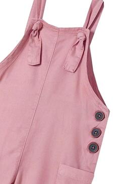 Salopette Mayoral Largo Rosa Per Bambina