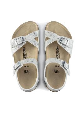 Sandali Birkenstock Rio BF Biancos Per Bambina