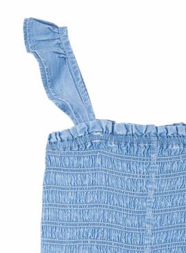 Jumpsuit Pepe Jeans Cinghie Libby Blu Per Bambina