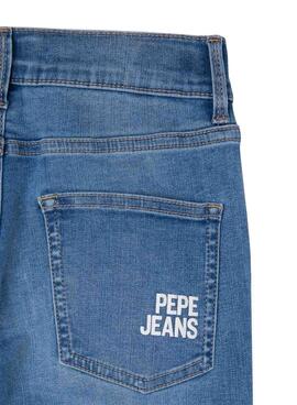 Jeans Pepe Jeans Teo Skinny Blu Bambino