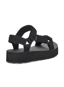 Sandali Teva Midform Universal neri per ragazze.