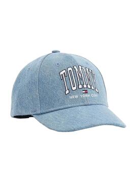Berretto Tommy Jeans NYC Denim Per Bambino E Bambina