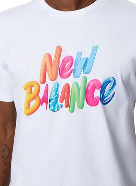 T-Shirt New Balance Artista Pack Bianco De Uomo