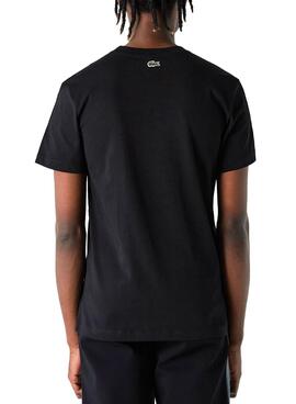 T-Shirt Lacoste TH1228 Nero Per Uomo