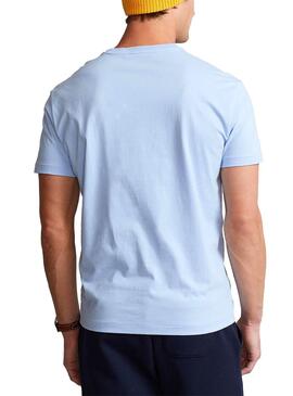 T-Shirt Polo Ralph Lauren Sport Blu Uomo