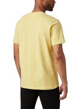 T-Shirt Helly Hansen Box Amarilla Per Uomo