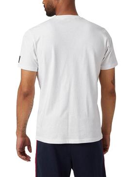 T-Shirt Helly Hansen Rwb Graphic Bianco Uomo