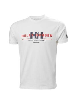 T-Shirt Helly Hansen Rwb Graphic Bianco Uomo