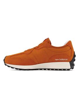 Sneaker New Balance 327 Arancione Per Mini