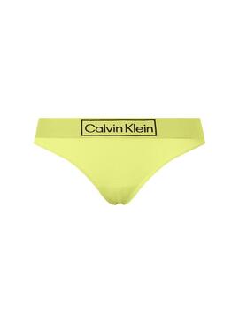 Tanga Calvin Klein Verde Per Donna