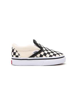 Sneaker Vans Classic Slip On Nero Per Mini